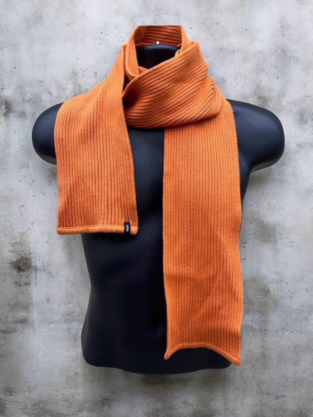 WeSC Ribbed Cotton Scarf